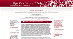 Desktop Screenshot of hy-veewineclub.blogspot.com