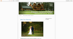 Desktop Screenshot of coppercanyonlodge.blogspot.com