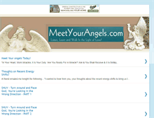Tablet Screenshot of meetyourangels.blogspot.com