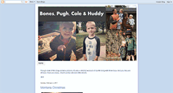 Desktop Screenshot of bonesandpugh.blogspot.com