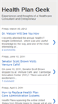 Mobile Screenshot of healthplangeek.blogspot.com