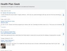 Tablet Screenshot of healthplangeek.blogspot.com