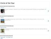 Tablet Screenshot of circleoftheyear.blogspot.com