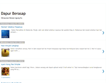 Tablet Screenshot of dapurmoden.blogspot.com