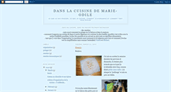 Desktop Screenshot of danslacuisinedemarie-odile.blogspot.com