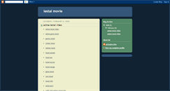 Desktop Screenshot of lestai-movie.blogspot.com