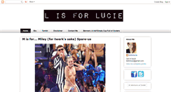 Desktop Screenshot of lisforlucie.blogspot.com