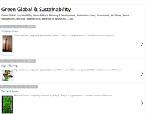 Tablet Screenshot of green-sustainability.blogspot.com