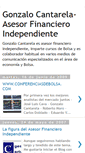 Mobile Screenshot of gonzalocantarela.blogspot.com
