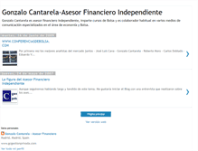 Tablet Screenshot of gonzalocantarela.blogspot.com