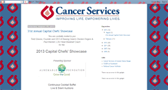 Desktop Screenshot of cancerservices.blogspot.com