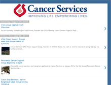 Tablet Screenshot of cancerservices.blogspot.com