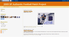 Desktop Screenshot of 2009spauthenticpatch.blogspot.com