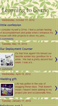 Mobile Screenshot of learning-to-b-me.blogspot.com