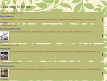 Tablet Screenshot of learning-to-b-me.blogspot.com
