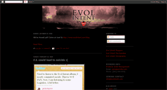 Desktop Screenshot of evolintent.blogspot.com