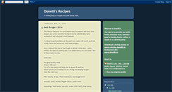 Desktop Screenshot of donellisrecipes.blogspot.com
