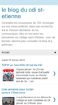 Mobile Screenshot of cdi-st-etienne.blogspot.com