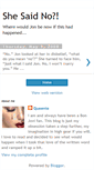 Mobile Screenshot of jbjshesaidno.blogspot.com