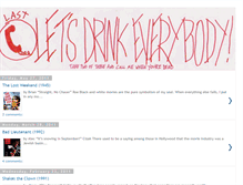 Tablet Screenshot of letsdrinkeverybody.blogspot.com