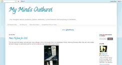 Desktop Screenshot of mymindsoutburst.blogspot.com
