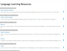 Tablet Screenshot of languagelearningresource.blogspot.com