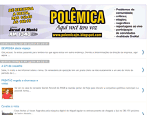 Tablet Screenshot of polemicajm.blogspot.com