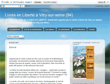 Tablet Screenshot of livresenliberte.blogspot.com