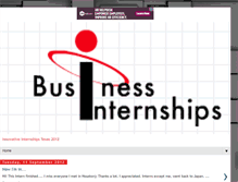 Tablet Screenshot of overseasbusinessinternships.blogspot.com