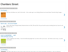 Tablet Screenshot of chambersstreet.blogspot.com
