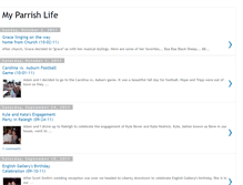 Tablet Screenshot of myparrishlife.blogspot.com