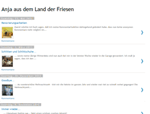 Tablet Screenshot of anjaausdemlandderfriesen.blogspot.com