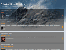 Tablet Screenshot of lostrelicsthoughts.blogspot.com