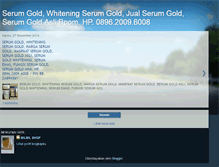 Tablet Screenshot of agenserumgoldasli.blogspot.com