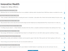 Tablet Screenshot of innovative-health.blogspot.com