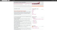 Desktop Screenshot of colbrass.blogspot.com
