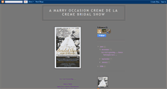 Desktop Screenshot of amarryoccasion.blogspot.com