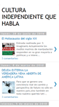 Mobile Screenshot of culturaindependientequehabla.blogspot.com