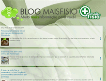 Tablet Screenshot of maisfisiocursos.blogspot.com