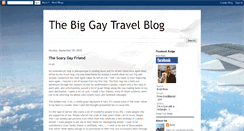 Desktop Screenshot of biggaytravelblog.blogspot.com