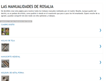 Tablet Screenshot of lasmanualidadesderosalia.blogspot.com