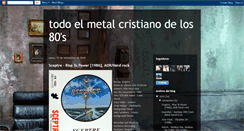 Desktop Screenshot of christianmetalochenteros.blogspot.com