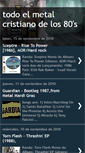 Mobile Screenshot of christianmetalochenteros.blogspot.com