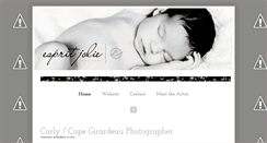 Desktop Screenshot of espritjoliephotography.blogspot.com