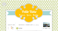 Desktop Screenshot of petitevieke.blogspot.com