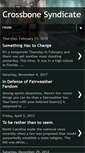 Mobile Screenshot of crossbonesyndicate.blogspot.com