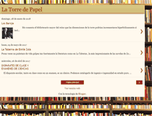 Tablet Screenshot of latorredepapeliesarje.blogspot.com