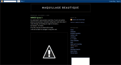 Desktop Screenshot of maquillagebeautique-nrwzd.blogspot.com