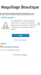 Mobile Screenshot of maquillagebeautique-nrwzd.blogspot.com