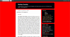 Desktop Screenshot of hockeycountry.blogspot.com